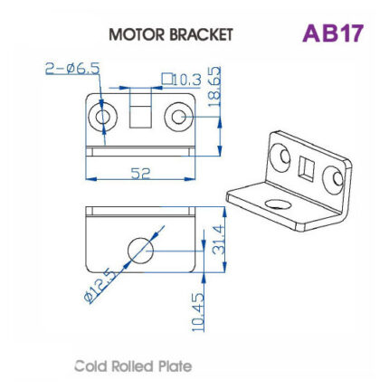 AB17 Motor Bracket