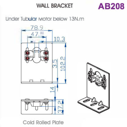 AB208 Wall Bracket