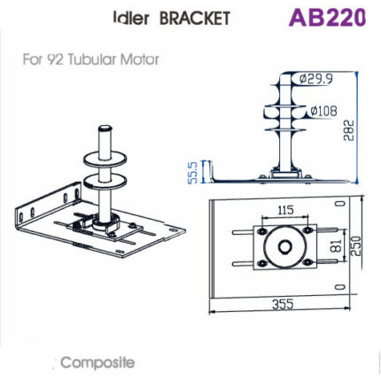 AB220 Idler Bracket
