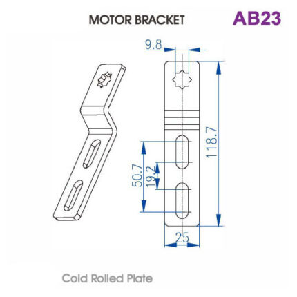 AB23 Motor Bracket