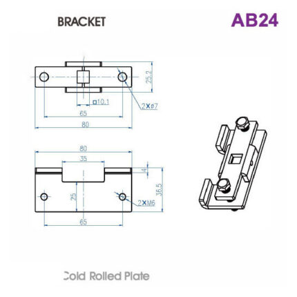 AB24 Motor Bracket