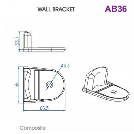 AB36 Wall Bracket