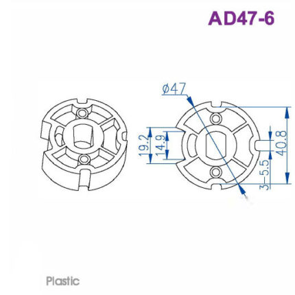 AD47-6 Drive Adapter