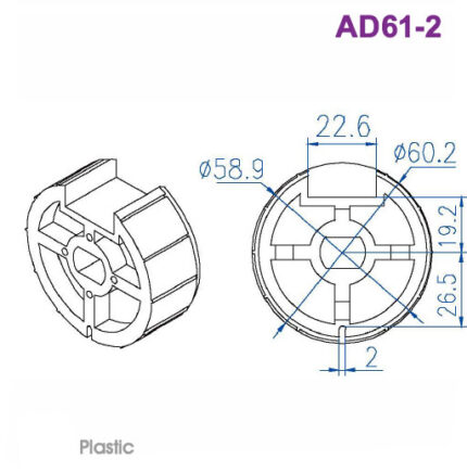 AD61-2 Drive Adapter