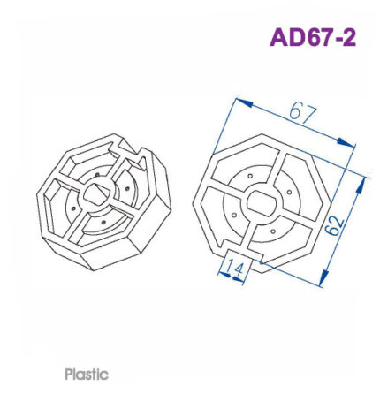 AD67-2 Drive Adapter