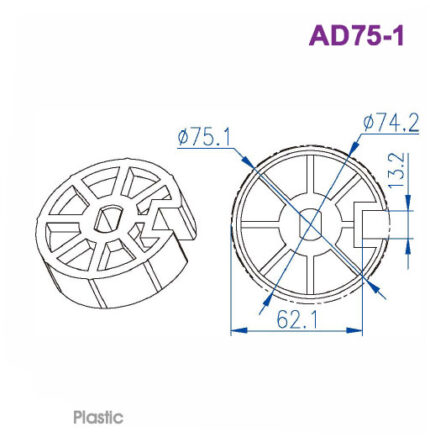 AD75-1 Drive Adapter