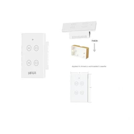 RW05 Double Channel Smart Wi-Fi Receiver