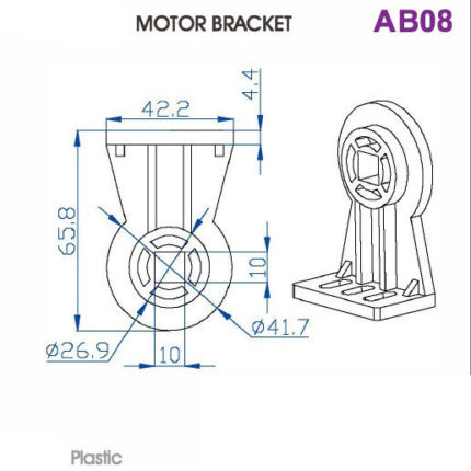 AB08 Motor Bracket