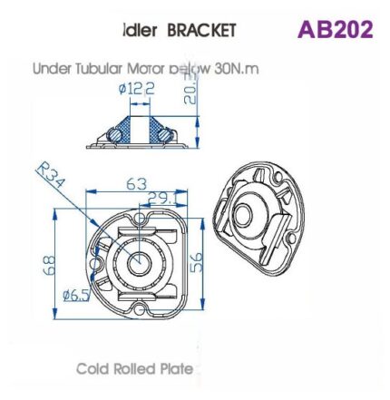 AB202 Idler Bracket