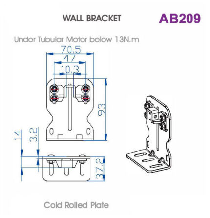 AB209 Wall Bracket