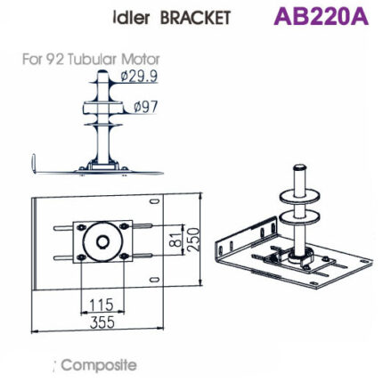 AB220A Wall Bracket