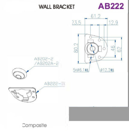 AB222 Wall Bracket