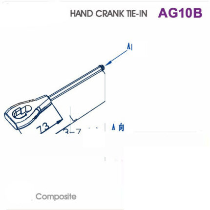 AG10B Hand Crank Head