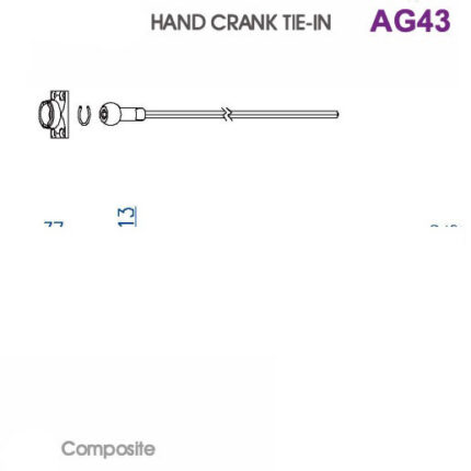 AG43 Hand Crank Head